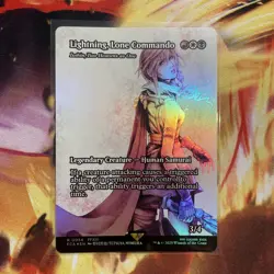 Lightning, Lone Commando - Isshin, Two Heavens as One (Showcase) MTG FF Foil - Image 1