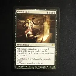 Grave Pact planechase MTG NM rare!!! - Image 1