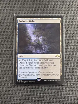 Magic The Gathering MTG - Polluted Delta - Modern Horizons 3 - MH3 0224 - Image 1