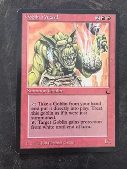 *** THE DARK Goblin Wizard*** NM Beauty! - DUTY FREE MtG Magic - Image 1