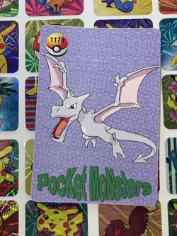 Pokemon Vintage Pocket Monsters Vending HOLO Prism Sticker 1999 Bandai Nintendo - Image 4