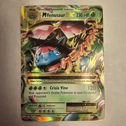 Near Mint Pokemon M Venusaur EX 2/108 Evolutions Holo - Image 3