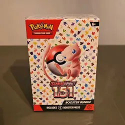 Pokemon Scarlet & Violet 151 Booster Bundle Box 6 Packs TCG 2023 - Image 1
