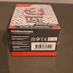 Pokemon Scarlet & Violet 151 Booster Bundle Box 6 Packs TCG 2023 - Image 2