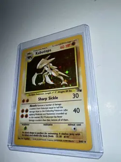 Pokemon TCG Kabutops Fossil 9/62 Holo 1999-2000 Wizards Base Set Holo - Image 3