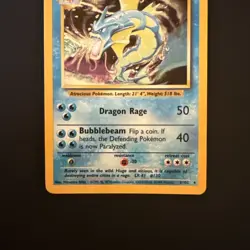 Pokemon Gyarados TCG Holo Card Base Set, Unlimited Rare, 6/102 LP Condition - Image 5