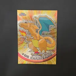 Pokemon Topps Chrome Charizard #06 Series 1 *LP 2000 TV Animation Edition - Image 1