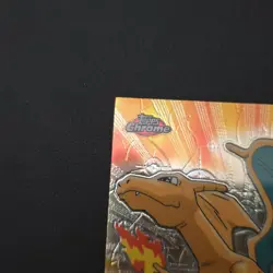 Pokemon Topps Chrome Charizard #06 Series 1 *LP 2000 TV Animation Edition - Image 2