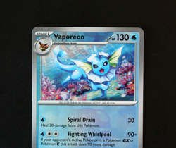 Pokemon Card - Vaporeon 022/131 Master Ball Reverse - Prismatic Evolutions - NM⭐ - Image 2