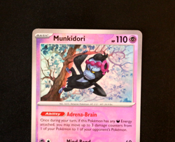 Pokemon Card - Munkidori 044/131 Master Ball Reverse Prismatic Evolutions - NM ? - Image 2