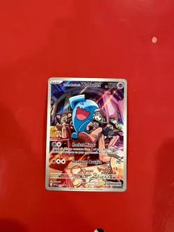 Pokemon TCG Team Rocket’s Wobbuffet 203 Promo - Image 1