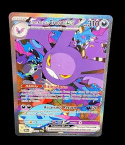 Pokemon TeamRocket’s Crobat Ex #234 SIR Bundle/Destined Rivals(Read Description) - Image 2