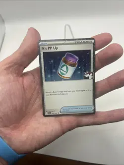153/159 N's PP Up Cosmos Holo Pokemon TCG Prize Pack Series 7 Play Stamped - Image 3