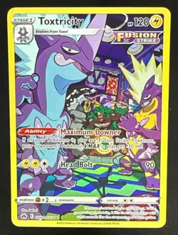 2023 Pokemon Sword & Shield Crown Zenith Toxtricity Galarian Gallery #GG09/GG70 - Image 1