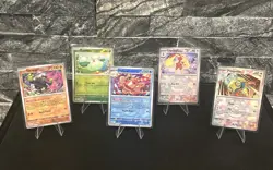 Pokemon TCG: Prismatic Evolutions Lot 5 Masterball Cards NM/M - Image 1