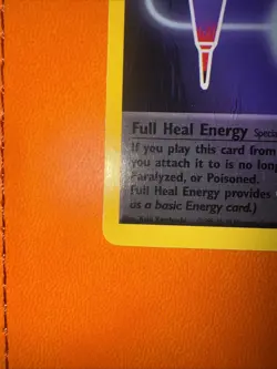 Full Heal Energy 81/82 1st Edition Team Rocket Pokemon Card - Image 5