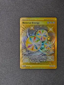 Pokemon TCG Reversal Energy 266/182 Paradox Rift Holo Rare NM - Image 1