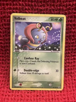 Volbeat 42/106 Emerald Regular Pokemon 2005 - HP/MP - Image 1