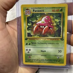 1999 | Pokemon Jungle | Parasect 1st Edition | 41/64 NM Vintage Pokemon Uncommon - Image 1