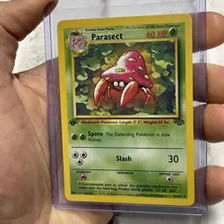 1999 | Pokemon Jungle | Parasect 1st Edition | 41/64 NM Vintage Pokemon Uncommon - Image 2