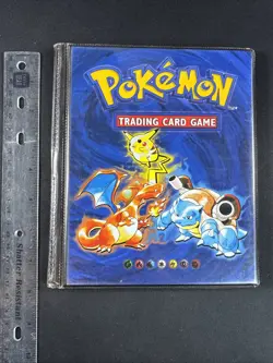 Pokemon 1999 Official Trading Card Game Nintendo WOTC Vintage Binder Only - Image 1