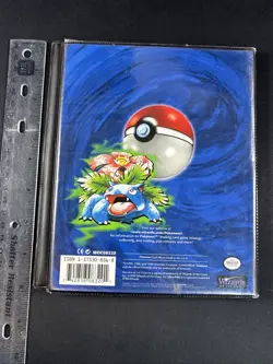 Pokemon 1999 Official Trading Card Game Nintendo WOTC Vintage Binder Only - Image 2