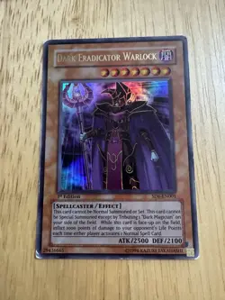 Yu-Gi-Oh! - Dark Eradicator Warlock - Ultra Rare - SD6-EN001 MP - Image 1