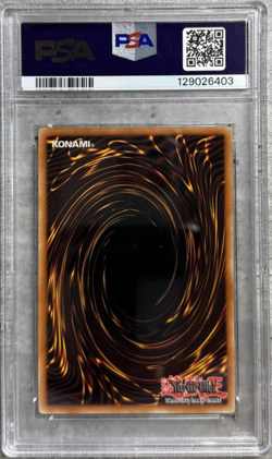 Yugioh Card Gilford the Lightning SCR PSA 9 Mint, Promo Tin CT2-EN001 2005 (1) - Image 2