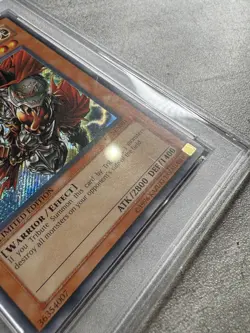 Yugioh Card Gilford the Lightning SCR PSA 9 Mint, Promo Tin CT2-EN001 2005 (1) - Image 5