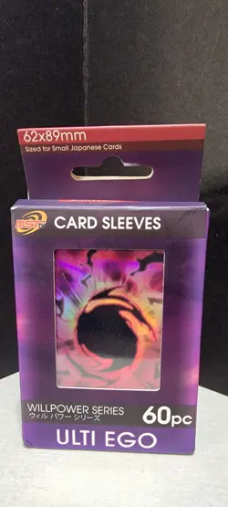 Tom Box MST TV Ulti Ego Card Sleeves 62 x 89mm Yugioh Small Japanese 60pc - Image 1