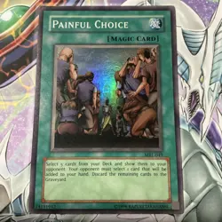 Painful Choice MRL-049 - Magic Ruler - Yugioh Card Super Rare LP - Image 1