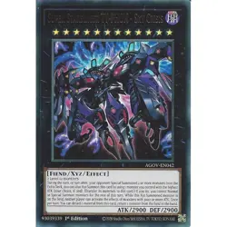 Super Starslayer TY-PHON - Sky Crisis Yu-Gi-Oh! AGOV-EN042 1st Ultra Rare - Image 1