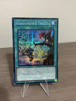 Yu-Gi-Oh Fiendsmith's Tract Secret Rare 1st Edition Mp25-en093 - Image 1