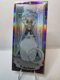 NON-TCG Pokemon EIF The High Priestess GOLD Tarot Card - Image 1