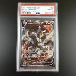PSA 10 Single Strike Urshifu V 151/163 Battle Styles Full Art Pokemon Card - Image 1