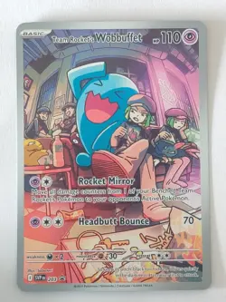 Team Rocket's Wobbuffet Promo SV: Scarlet & Violet Promo Cards 203 NM - Image 1