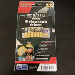 Pokemon TCG Miraidon ex Battle Deck 60 Card Ready-to-Play Theme Deck Sealed - Image 3