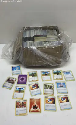Lot of Mixed Pokemon Trading Game Cards - Image 1