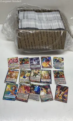 Lot of Mixed Dragon Ball Trading Game Cards - Image 1