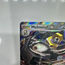 Melmetal ex 105/142 + Meltan 102/142 Stellar Crown Stamped Promo Card NM Pokemon - Image 4