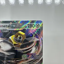 Melmetal ex 105/142 + Meltan 102/142 Stellar Crown Stamped Promo Card NM Pokemon - Image 5
