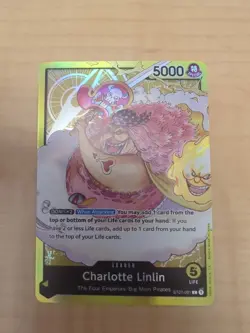 ONE PIECE Card Game TCG / Charlotte Linlin ST07-001 / Leader English NM - Image 1