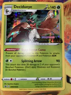 Decidueye - SWSH035 - Stamped - Black Star Promo - SWSH - Pokemon Card - NM/M - Image 2