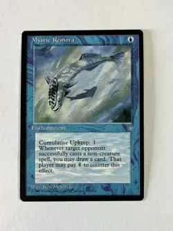 Mystic Remora Ice Age Regular NM Magic The Gathering Card Never Played See Pics - Image 1