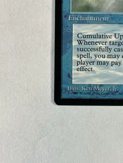 Mystic Remora Ice Age Regular NM Magic The Gathering Card Never Played See Pics - Image 2