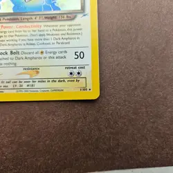 Dark Ampharos 1/105 Pokemon Neo Destiny Holo Rare Card - LP - Image 5