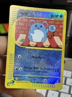 Marill 53/147 2002 Reverse Holo Pokemon Card TCG - Image 5