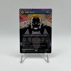 MTG Magic the Gathering Eddie Brock Marvel's Spider-Man NM FOIL - Image 2