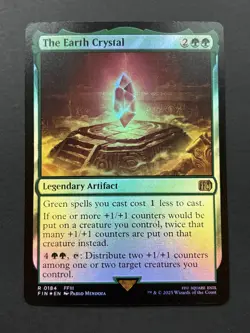 Magic: The Gathering Final Fantasy - The Earth Crystal Foil - Image 1