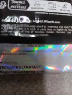 Magic The Gathering Final Fantasy Collector Booster Pack Factory Sealed - Image 4